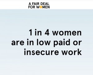 NAWO part of the call for a 'Fair Deal for Women' at 2015 General Election