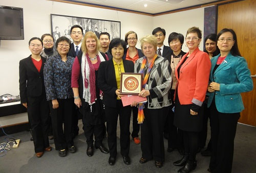Delegation from All-China Women’s Federation ACWF