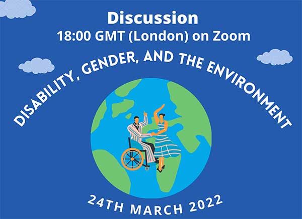#CSW66 Disability, Gender, and The Environment