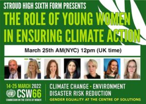 l 6th Form - Role of young women.in ensuring climate action