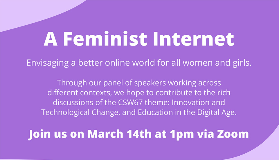 A Feminist Internet – NAWO/YWA Panel Discussion