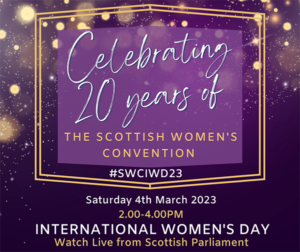 Scottish Widow's Convention IWD 2023
